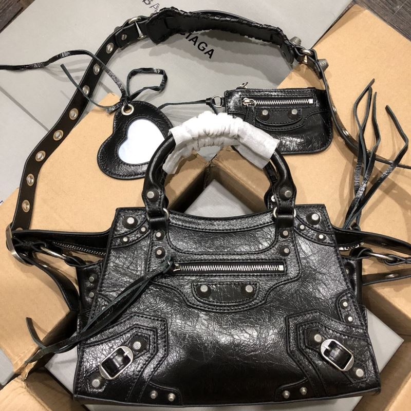 Ba*len*cia*ga top handle bags